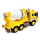 Грузовик инерционный «Бетон», 1:16, свет и звук - фото 22850456