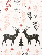 Пакет подарочный новогодний ламинированный горизонтальный «Праздник в лесу», 49×40×19 см - Фото 7