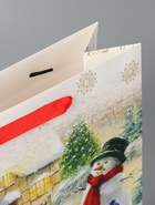 Пакет подарочный новогодний ламинированный вертикальный «С Новым годом и Рождеством», 31×40×11.5 см - Фото 5