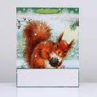 Пакет подарочный новогодний ламинированный вертикальный «С Новым годом», 33×42×10 см - Фото 4