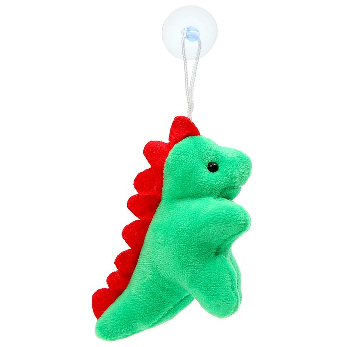 Мягкая игрушка «Динозаврик» на присоске, 11 см, цвет МИКС - фото 1906391808