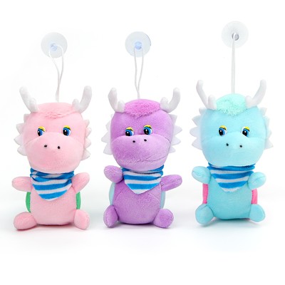 Мягкая игрушка «Дракоша» на присоске, 12 см, цвет МИКС