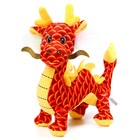 Мягкая игрушка «Дракон», 24 см, цвет красный - Фото 4