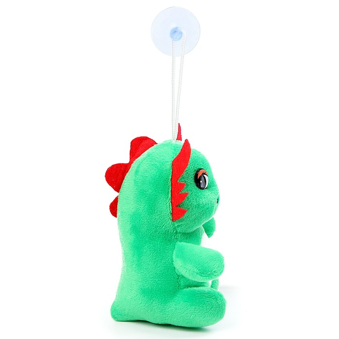 Мягкая игрушка «Динозаврик» на присоске, 10 см, цвет МИКС