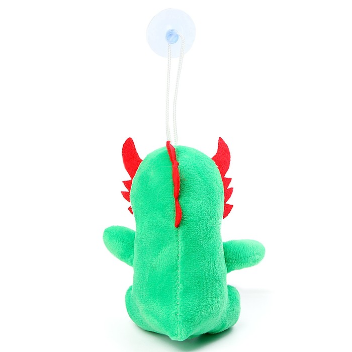 Мягкая игрушка «Динозаврик» на присоске, 10 см, цвет МИКС