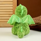 Мягкая игрушка «Дракон», 23 см, цвет зелёный (комплект 2 шт) - фото 38293349