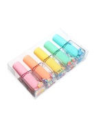 Набор маркеров-текстовыделителей Calligrata «Лак для ногтей», 5 цветов, скошенный наконечник, узел 5 мм - Фото 7