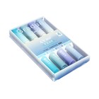 Набор маркеров-текстовыделителей 4 штуки/4 цвета, пастель, сине-сиреневый градиент - Фото 6