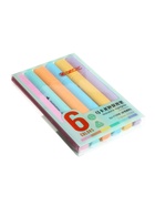 Набор маркеров текстовыделителей 6 штук, 6 цветов, пастель - Фото 7