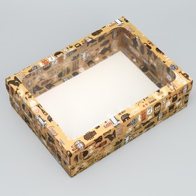 Коробка подарочная «Для самого крутого», 32 × 24 × 9 см
