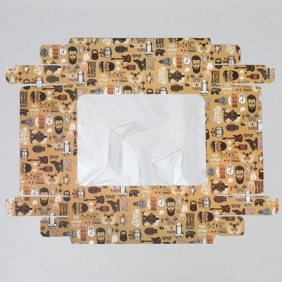Коробка подарочная, упаковка, «Для самого крутого», 32×24×9 см