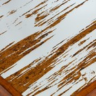 Поднос пластиковый прямоугольный с зеркалом «Штрихи»,  37 х 37 х 4,5 см сервировочный - Фото 4