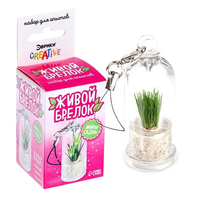 Уценка Набор для опытов «Живой брелок»