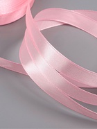 Лента атласная, 12 мм, 23±1 м, розовая №277 - Фото 4