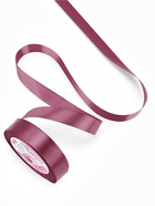 Лента атласная, 20 мм, 23±1 м, сливовая №171 - Фото 2