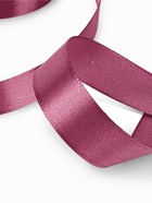 Лента атласная, 20 мм, 23±1 м, сливовая №171 - Фото 3