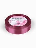 Лента атласная, 20 мм, 23±1 м, сливовая №171 - Фото 4