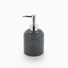 Дозатор для жидкого мыла, серый, 350 мл. - Фото 2