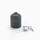 Дозатор для жидкого мыла, серый, 350 мл. - Фото 4