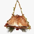 Декоративная подвеска «Совы на веточке» 7 × 22,5 × 22 см - Фото 4