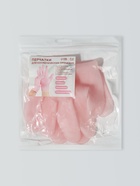 Силиконовые перчатки для косметических процедур, многоразовые, 20 см, размер универсальный, цвет розовый - Фото 5