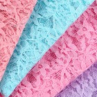 Набор лоскутов для рукоделия, гипюр, 4 шт.: розовый, коралл, сиреневый, мятный, 50 × 50 см - Фото 2