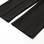 Брюки для мальчика MINAKU: School Collection, чёрные, рост 152 см - фото 27062583