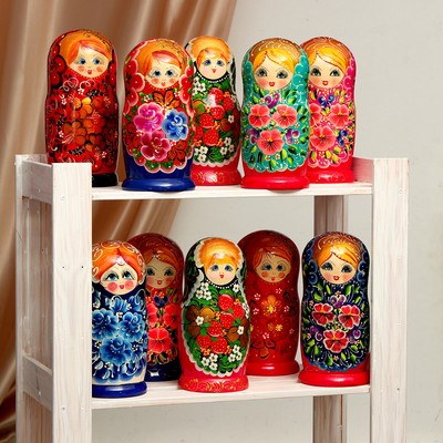Матрёшка, 10 в 1, МИКС