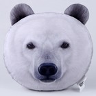 Антистресс подушки «Белый медведь» - фото 9954380