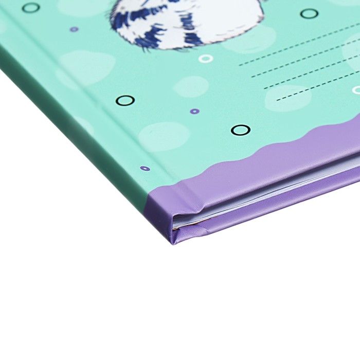 Читательский дневник А5, 40 листов "Приключения кота Пирожка", обложка 7БЦ, матовая ламинация, блок 65 г/м2