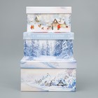 Набор подарочных коробк 3 в 1 «Новогодняя сказка», 18 × 18 × 10 – 22 × 22 × 12 см - Фото 3