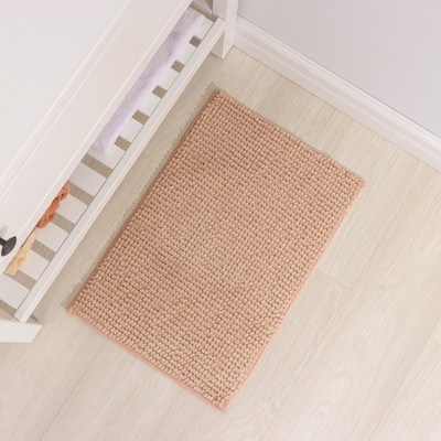 Коврик для дома Доляна «Букли», 40×60 см, бежевый