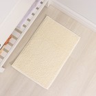 Коврик для дома Доляна «Букли», 40×60 см, молочный - Фото 6