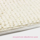 Коврик для дома Доляна «Букли», 40×60 см, молочный - Фото 4