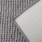 Коврик для дома Доляна «Букли», 40×60 см, светло-серый - Фото 5