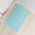 Коврик для дома Доляна «Букли», 50×80 см, голубой - Фото 6