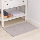 Коврик для дома Доляна «Букли», 50×80 см, светло-серый - Фото 7