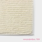 Коврики для ванной и туалета Доляна «Букли», 2 шт., 40×50, 50×80 см, молочные - Фото 3