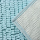 Коврик для дома Доляна «Букли длинные», 40×60 см, голубой - Фото 5