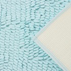 Коврик для дома Доляна «Букли длинные», 40×60 см, цвет голубой - Фото 5
