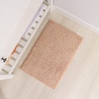 Коврик для дома Доляна «Букли длинные», 40×60 см, бежевый - Фото 7