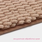 Коврик для дома Доляна «Букли длинные», 40×60 см, бежевый - Фото 4