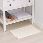 Коврик для дома Доляна «Букли длинные», 40×60 см, длина букли 2 см, молочный - Фото 7