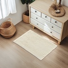 Коврик для дома Доляна «Букли длинные», 40×60 см, длина букли 2 см, молочный - Фото 2