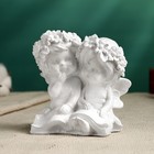 Фигура "Два ангела с книгой" белые, 12х12см - Фото 2