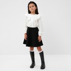 Юбка детская KAFTAN, размер 36 (134-140 см), чёрная - фото 22814390