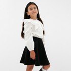 Юбка детская KAFTAN, размер 36 (134-140 см), чёрная - фото 22814394