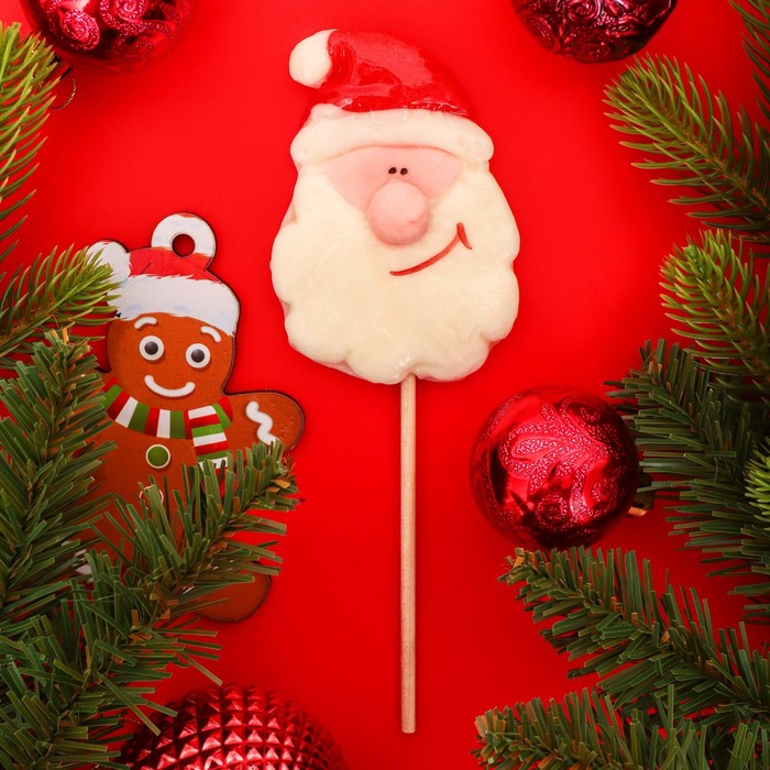 Леденец новогодний Санта 30г - Фото 1