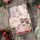 Набор новогодний подарочный «Доляна. Олень»: варежка-прихватка, лопатка силикон - Фото 3