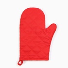 Набор новогодний подарочный «Доляна. Олень»: варежка-прихватка, лопатка силикон - Фото 5